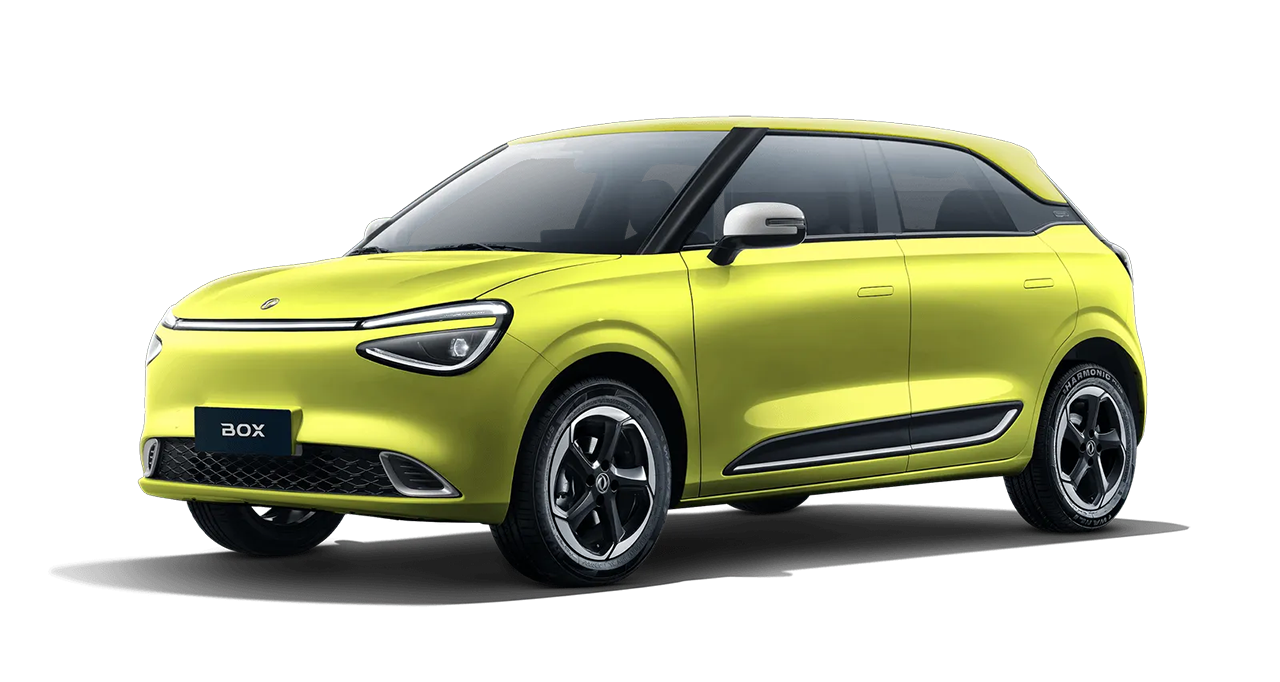 Ηλεκτρικό αυτοκίνητο Dongfeng Box χρώματος Electric Lemon